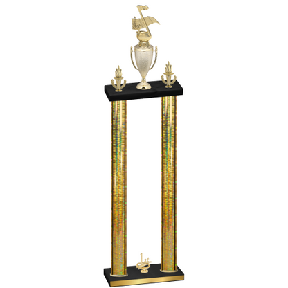 Double Gold Glacier First Place Music Trophy