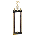 Double Black Glacier First Place Running Trophy