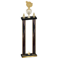 Double Black Glacier First Place Tennis Trophy