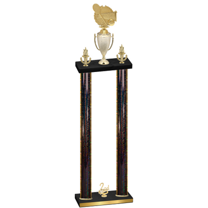 Double Black Glacier Second Place Tennis Trophy