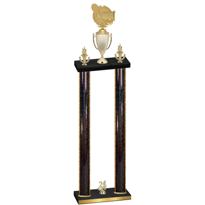 Double Black Glacier Year Tennis Trophy