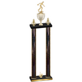 Double Black Glacier First Place Bowling Trophy