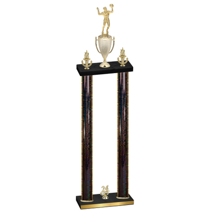 Double Black Glacier Year Volleyball Trophy
