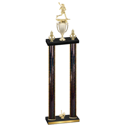 Double Black Glacier First Place Lacrosse Trophy