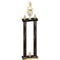 Double Black Glacier Victory Lacrosse Trophy
