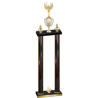 Double Black Glacier Fourth Place Victory Trophy