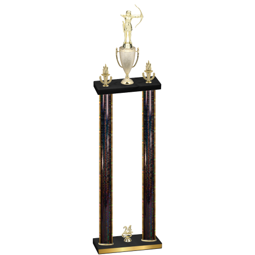 Double Black Glacier Year Archery Trophy