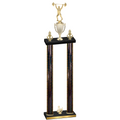 Double Black Glacier Third Place Weights Trophy