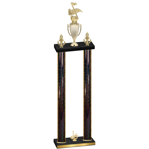 Double Black Glacier First Place Music Trophy