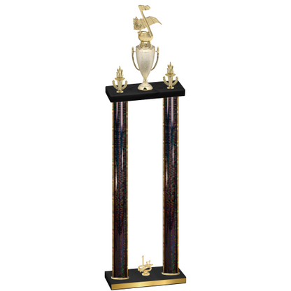 Double Black Glacier First Place Music Trophy