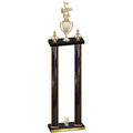 Double Black Glacier Year Music Trophy