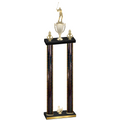 Double Black Glacier Third Place Golf Trophy
