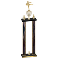Double Black Glacier Year Karate Trophy