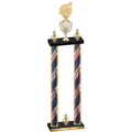 Double Flag USA Victory Swimming Trophy