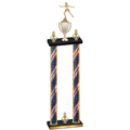 Double Flag USA Victory Skater Trophy