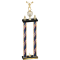 Double Flag USA Second Place Weights Trophy