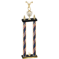 Double Flag USA Third Place Weights Trophy