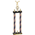 Double Flag USA Victory Weights Trophy