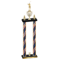 Double Flag USA Year Golf Trophy