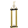 Double Gold Carbon Fiber Victory Archery Trophy