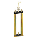 Double Gold Carbon Fiber Victory Archery Trophy