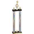 Double Silver Glacier Fourth Place Rugby Trophy