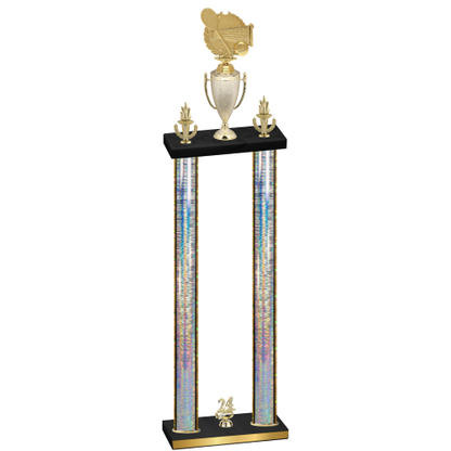 Double Silver Glacier Year Tennis Trophy