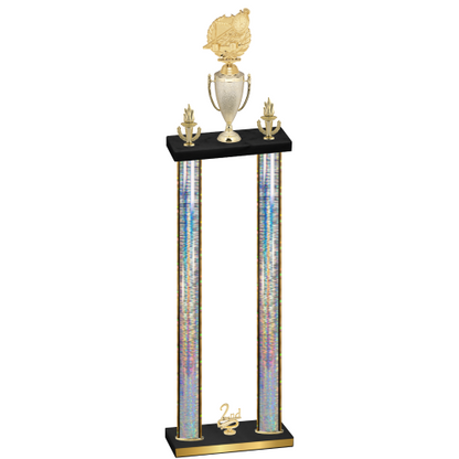 Double Silver Glacier Second Place Swimming Trophy