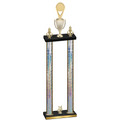 Double Silver Glacier Year Insert Trophy