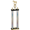 Double Silver Glacier Second Place Horses Trophy