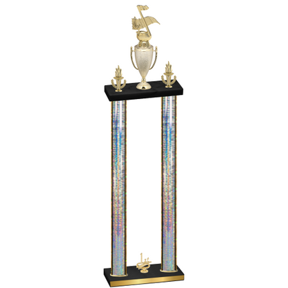 Double Silver Glacier First Place Music Trophy