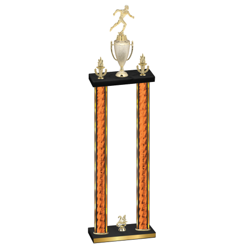 Double Orange Glacier Year Running Trophy