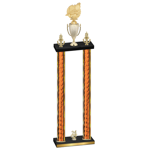 Double Orange Glacier Year Swimming Trophy