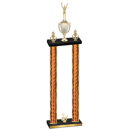 Double Orange Glacier Second Place Victory Trophy