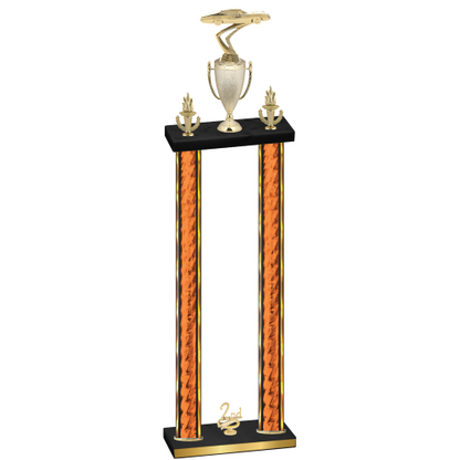 Double Orange Glacier Second Place Cars Trophy