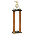 Double Orange Glacier Year Shooter Trophy