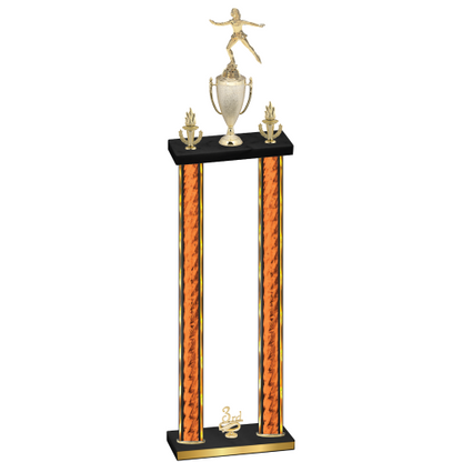 Double Orange Glacier Third Place Skater Trophy