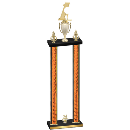 Double Orange Glacier Year Golf Trophy