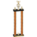 Double Orange Glacier Second Place Academics Trophy
