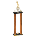 Double Orange Glacier First Place Softball Trophy