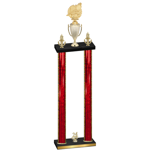 Double Red Glacier Year Swimming Trophy