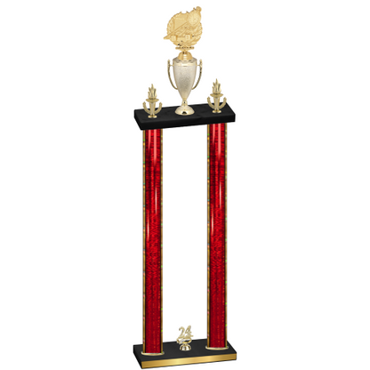 Double Red Glacier Year Swimming Trophy