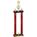 Double Red Glacier Year Insert Trophy
