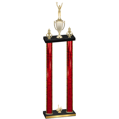 Double Red Glacier First Place Victory Trophy