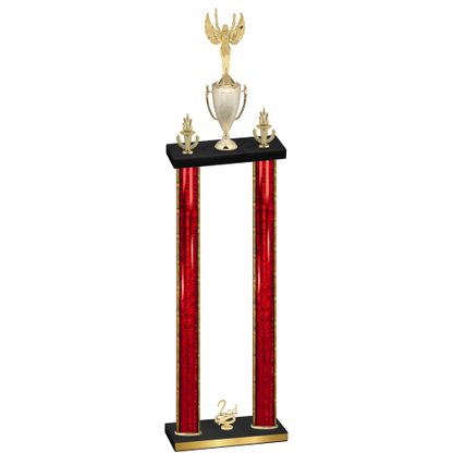 Double Red Glacier Second Place Victory Trophy