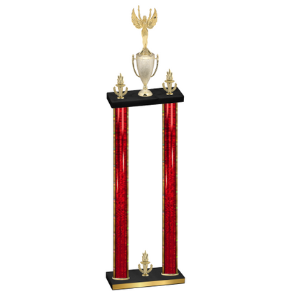 Double Red Glacier Victory Victory Trophy