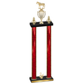 Double Red Glacier Second Place Horses Trophy
