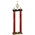 Double Red Glacier Second Place Chess Trophy