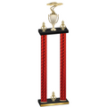 Double Red Carbon Fiber Victory Cars Trophy
