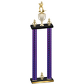 Double Purple Carbon Fiber Victory Hockey Trophy